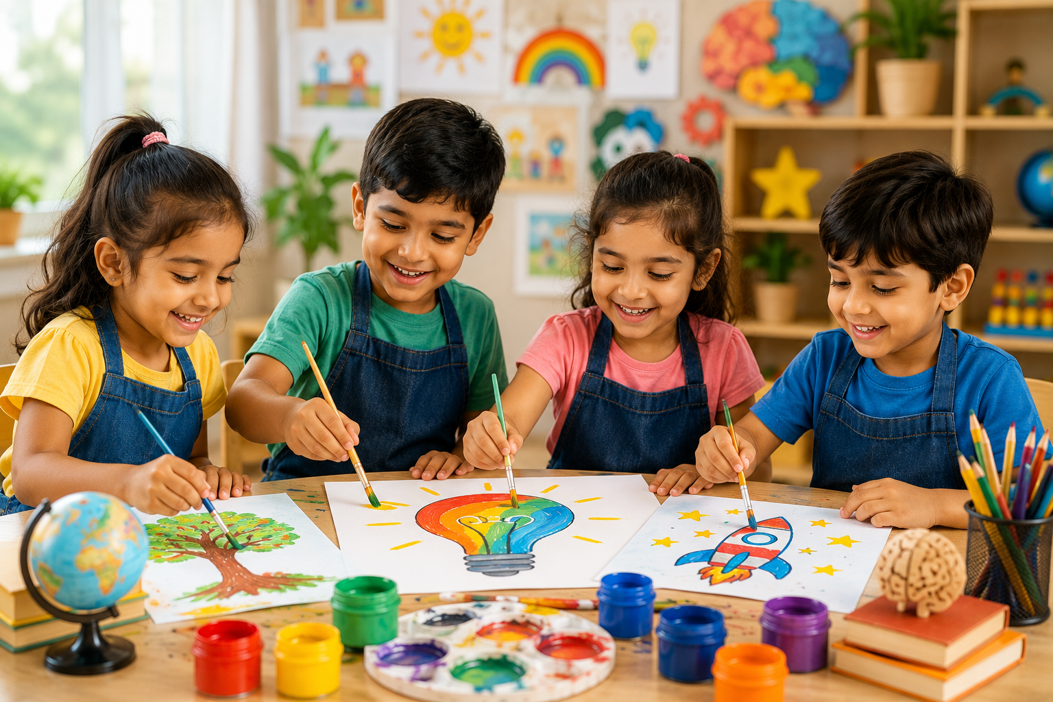 There Is So Much Learning in Painting: A Behavioral Perspective