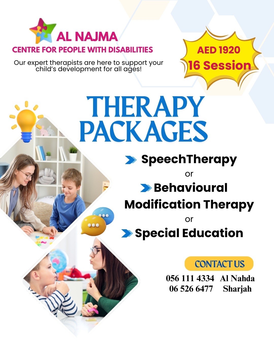 Al Najma Launches Affordable Therapy Packages .
